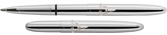 Chrom Space Force Bullet Pen; open and closed